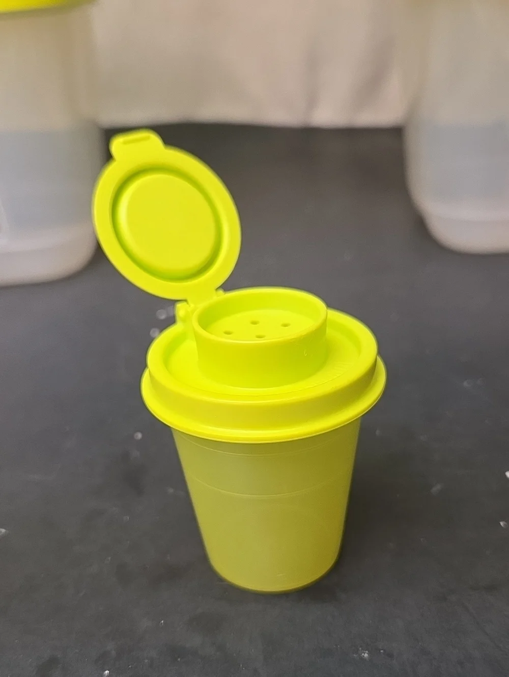 Tupperware Fridge Smart‎ Small Deep Container ,  Cracker Storage, Shaker.